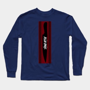 Blüd Brös (knife logo) Long Sleeve T-Shirt